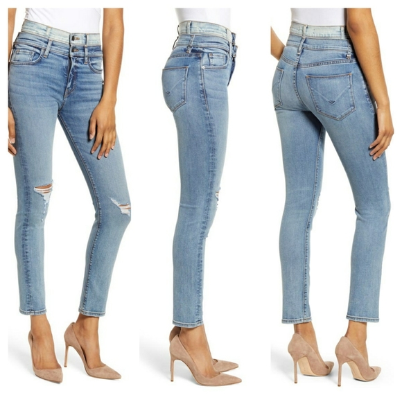 Hudson Jeans Denim - Hudson Holly Double Waistband Skinny Jeans EUC
